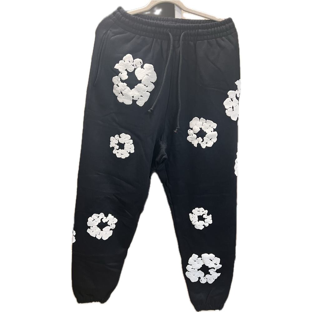 Denim Tears Black Sweatpants Size Medium